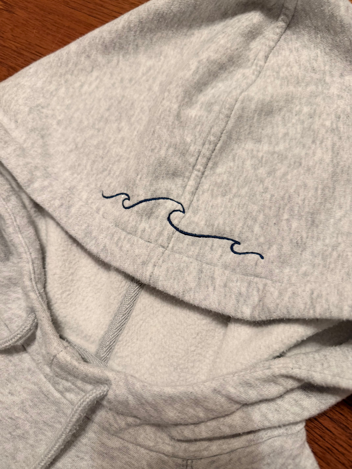 Whale Shark Patchwork Hoodie Wave Hood