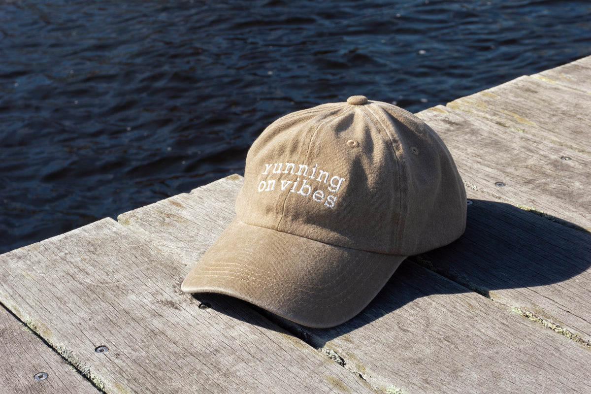 Running on Vibes Embroidered Hat